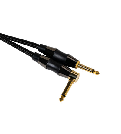 Cleartone 10-Foot Studio Smart Instrument Cable, Straight-Angled, 24 AWG - 3 Pack