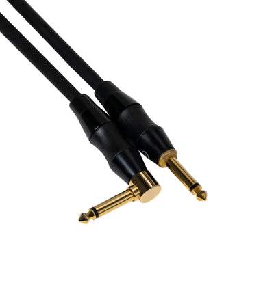 Cleartone 15-Foot Stage Smart Instrument Cable, Straight-Angled, 22 AWG - 1 Pack