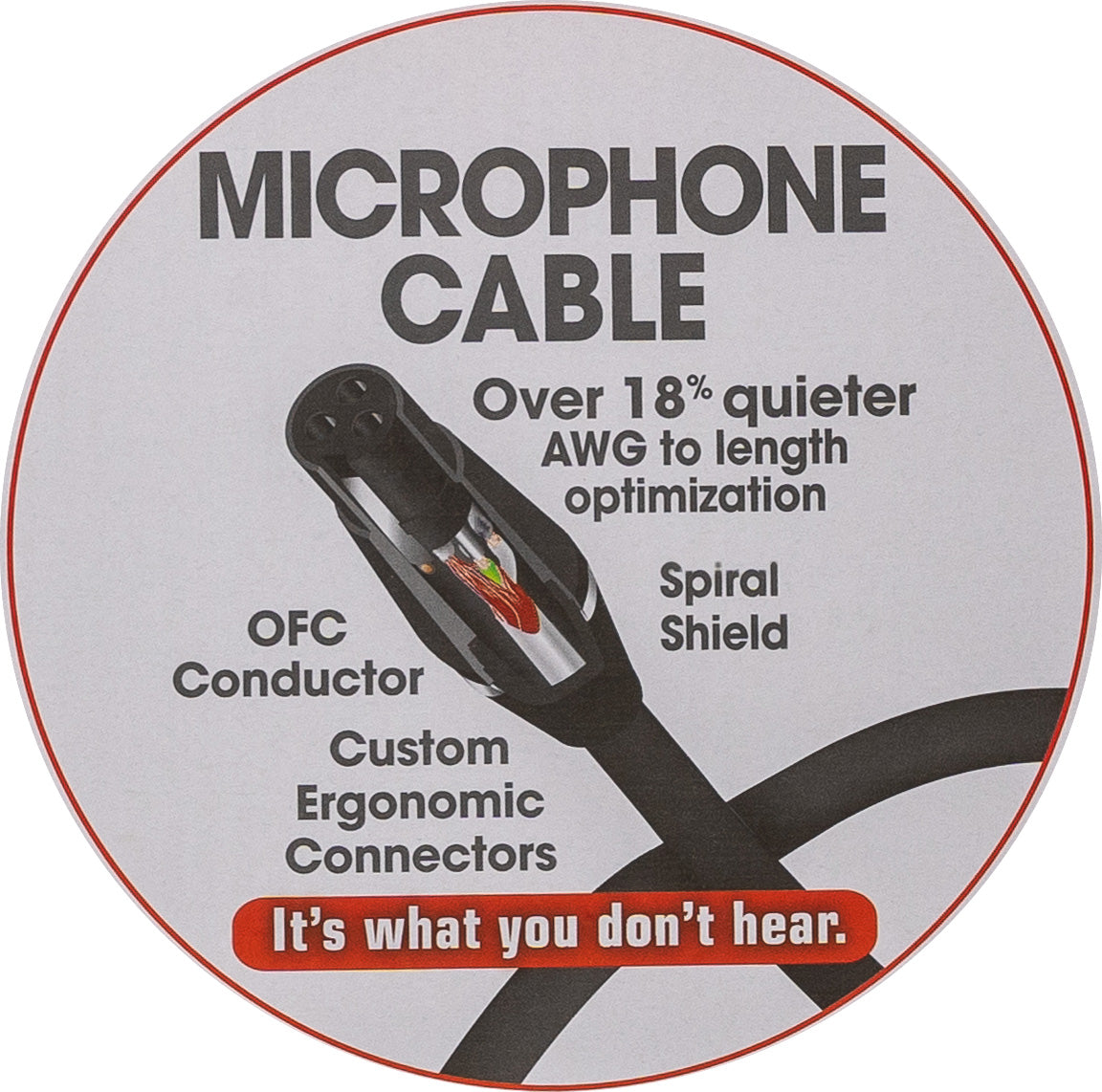 Cleartone 30-Foot Stage Smart Microphone Cable, 18 AWG - 3 Pack