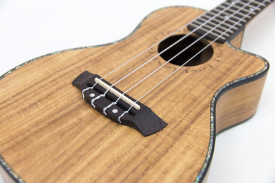 Crafter UC-250C Koa Concert Ukulele w/ Gig Bag
