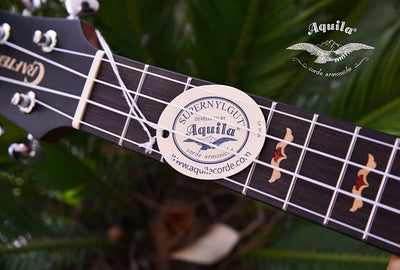 Crafter UC-27 Prestige Natural Tree Inlay Concert Ukulele w/ Hard Case