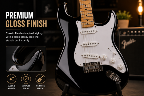 Smooth Playability with Rosewood Fretboard: Exp...