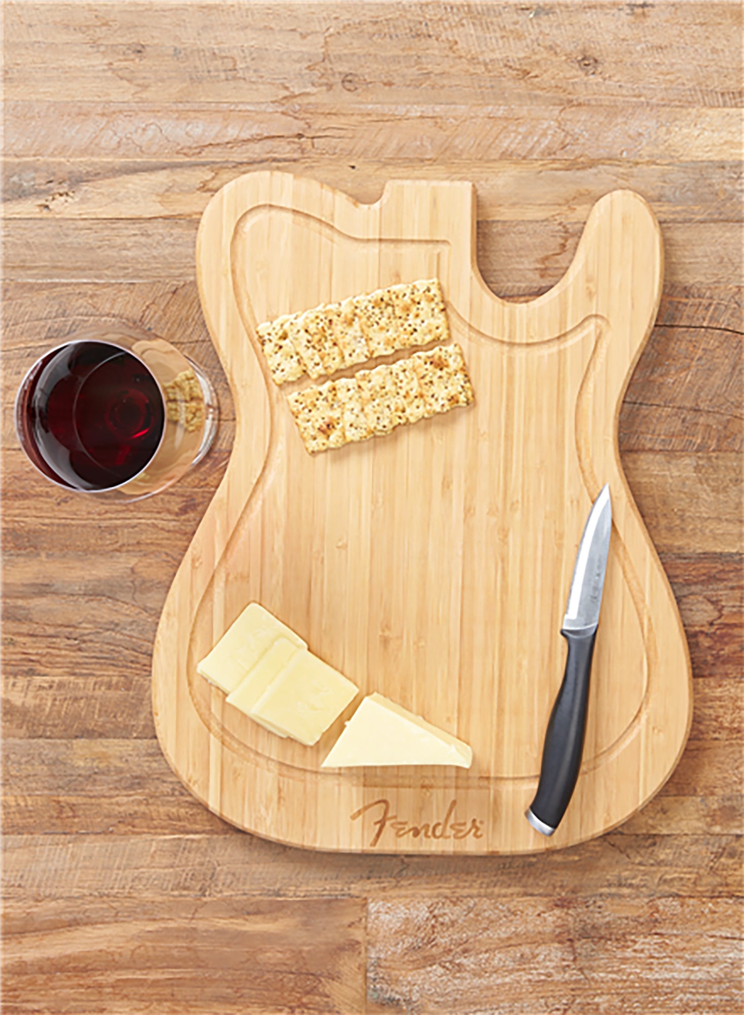 Fender Telecaster Cutting Board w/ Picks