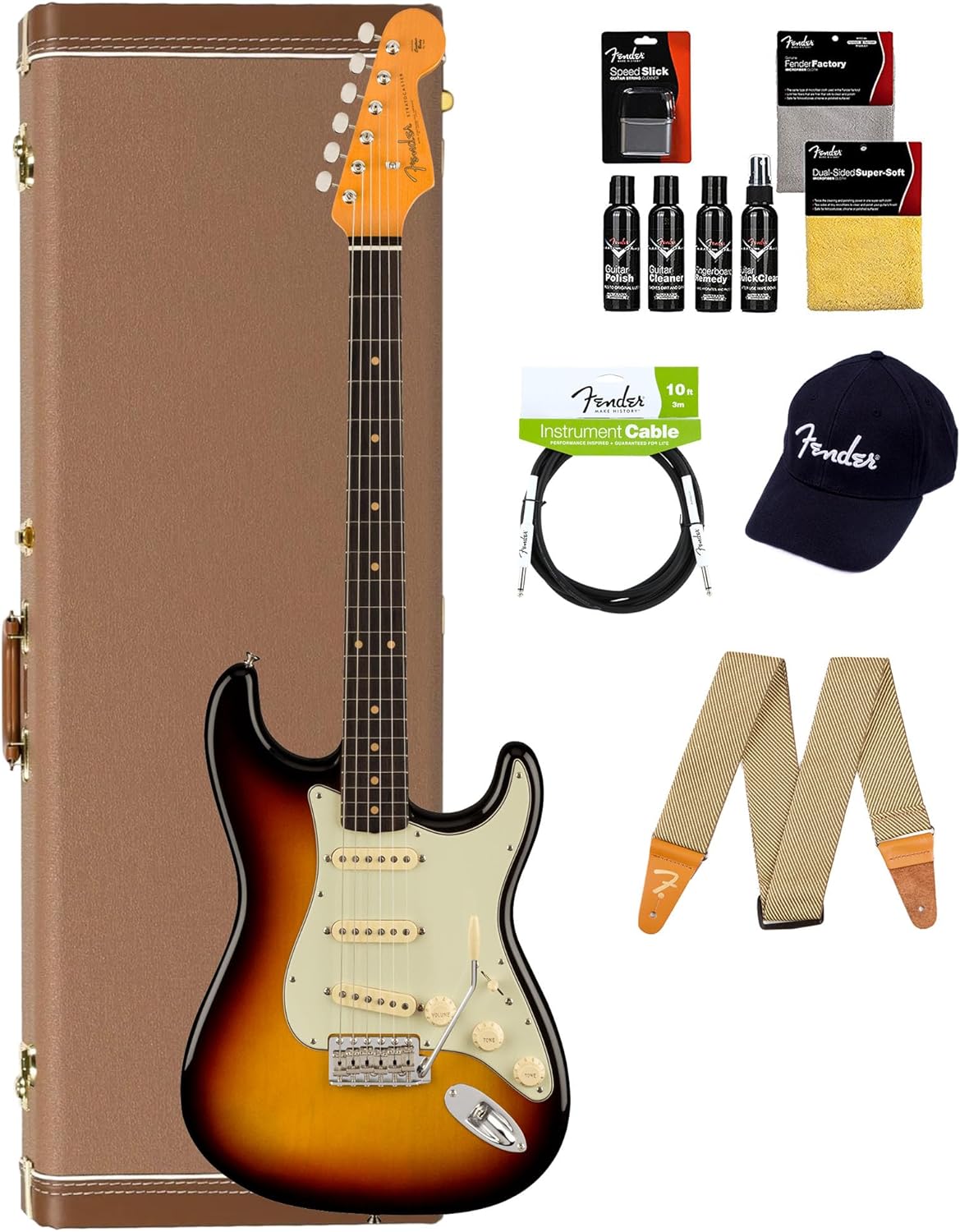 Fender American Vintage II 1961 Stratocaster - 3-Color Sunburst
