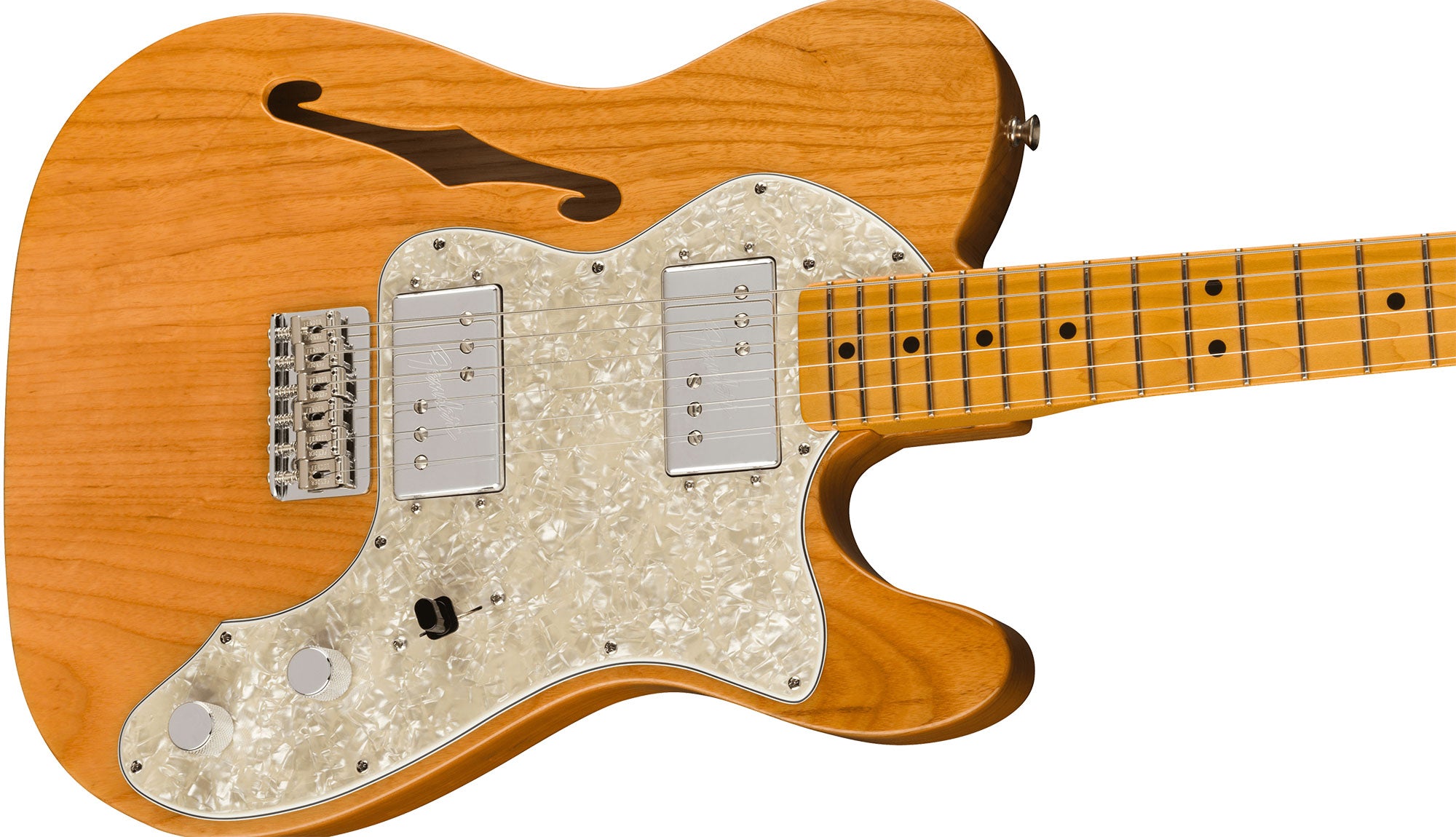 Fender American Vintage II 1972 Telecaster Thinline - Aged Natural w/ Cleaning Kit