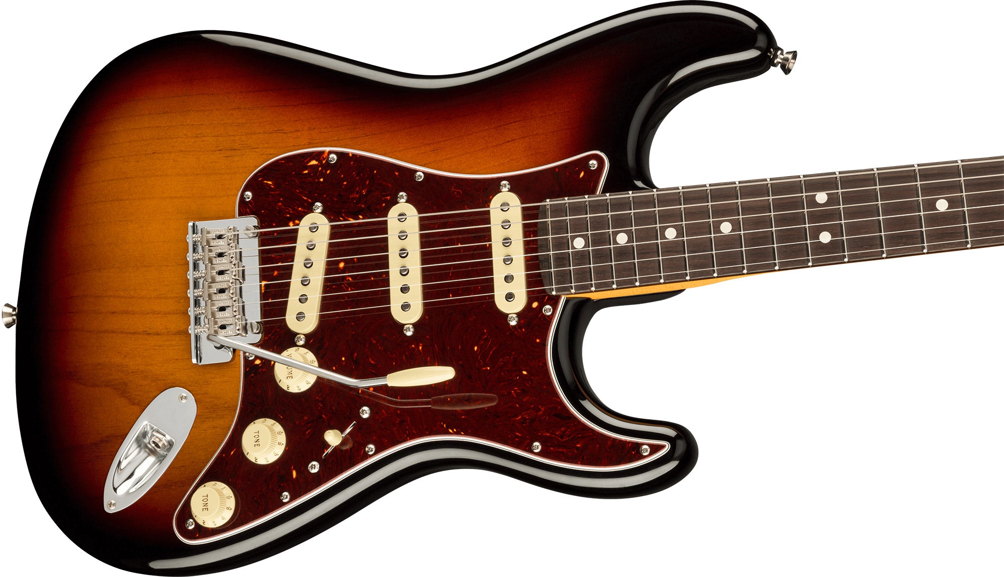 Fender American Professional II Stratocaster - 3-Color Sunburst w/ Cleaning Kit