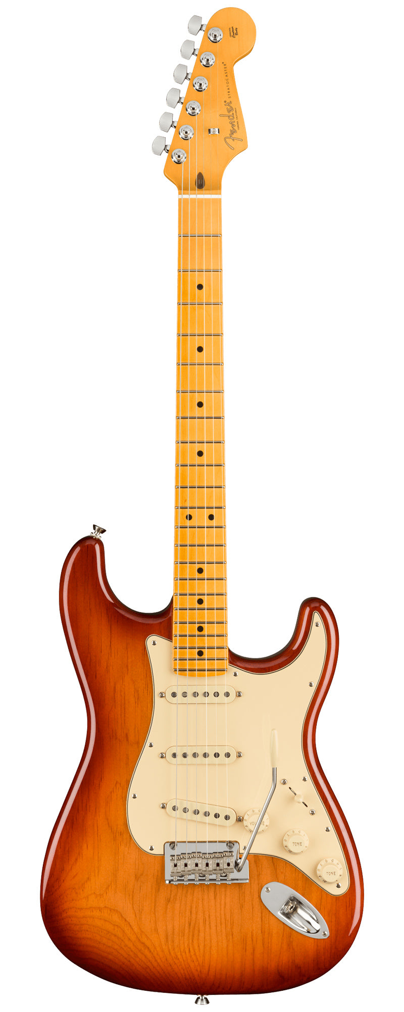 Fender American Professional II Stratocaster - Sienna Sunburst w/ Cleaning Kit