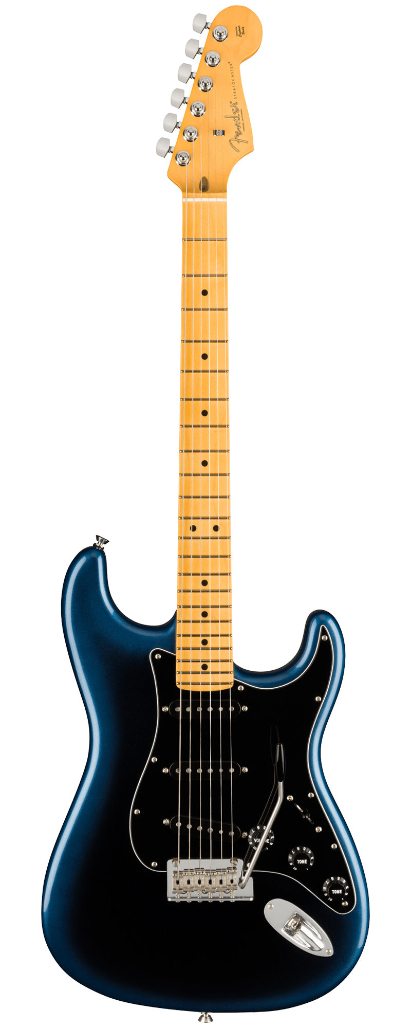 Fender American Professional II Stratocaster, Maple - Dark Night w/ Cleaning Kit