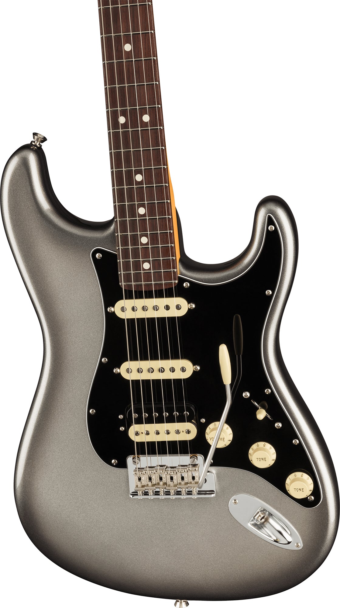 Fender American Professional II Stratocaster HSS - Mercury w/ Cleaning Kit