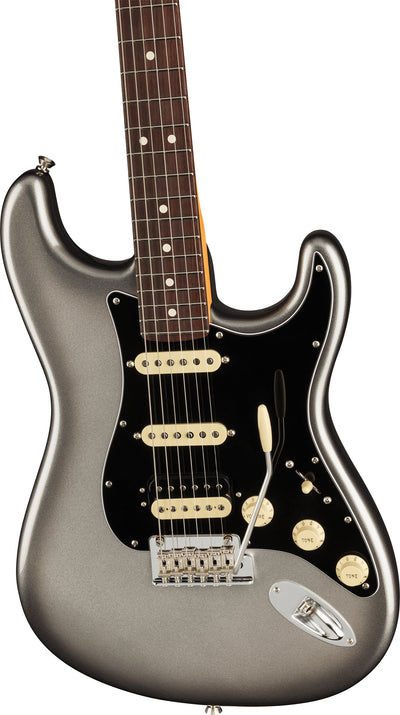 Fender American Professional II Stratocaster HSS - Mercury w/ Cleaning Kit