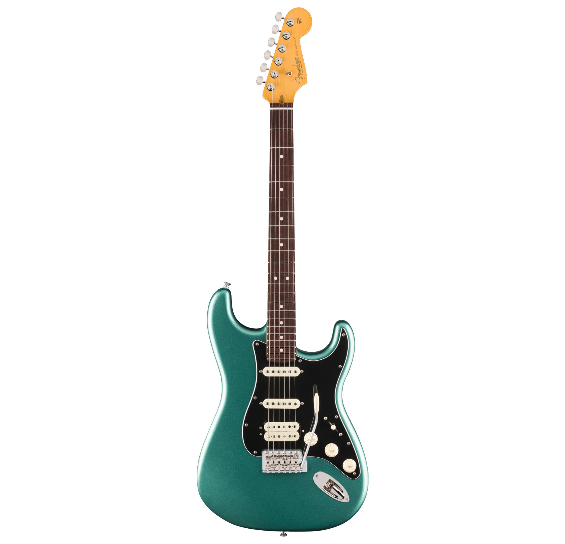 Fender American Professional Classic Stratocaster HSS - Faded Sherwood Green Metallic