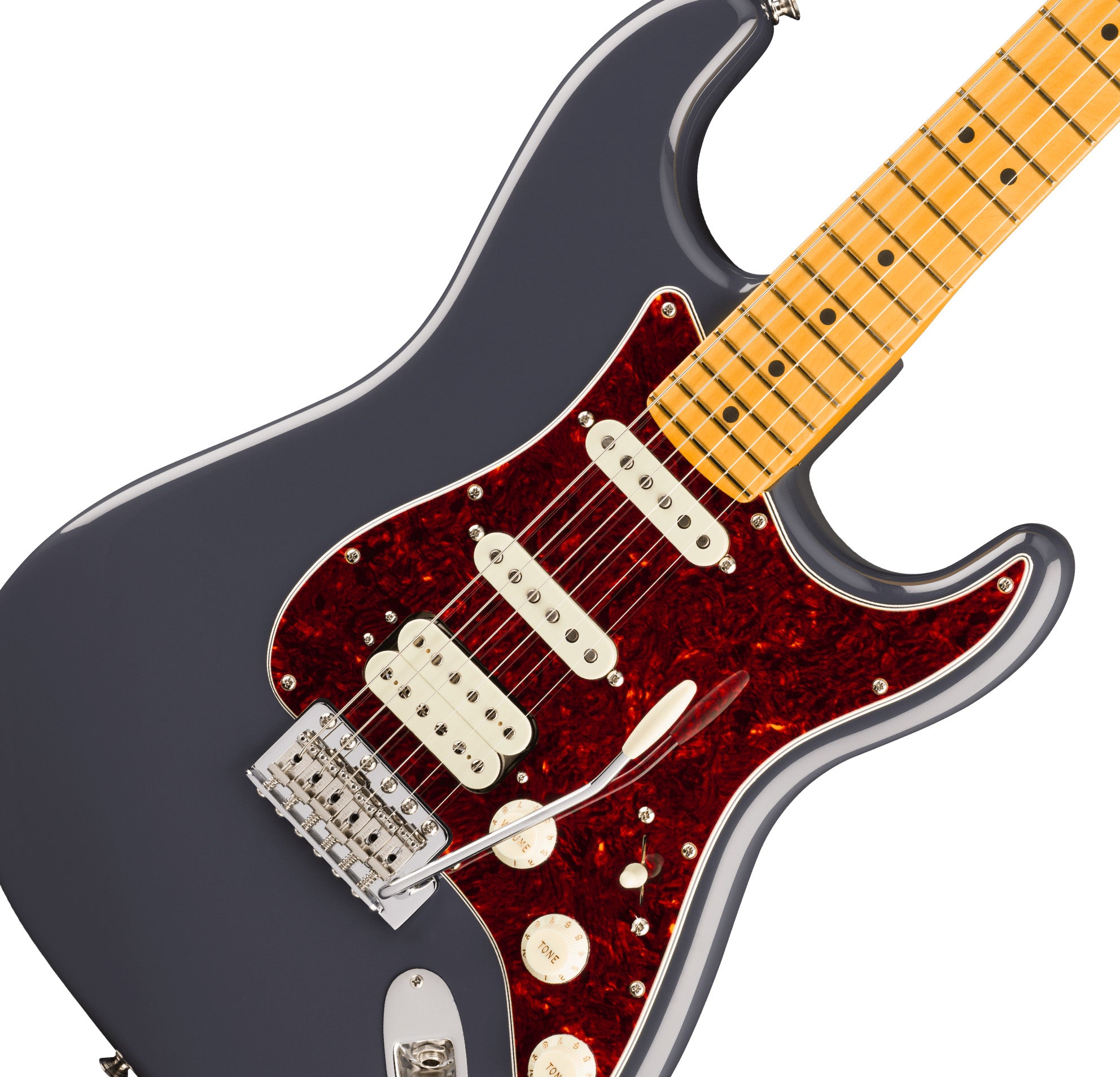 Fender American Professional Classic Stratocaster HSS - Faded Black w/ Cleaning Kit