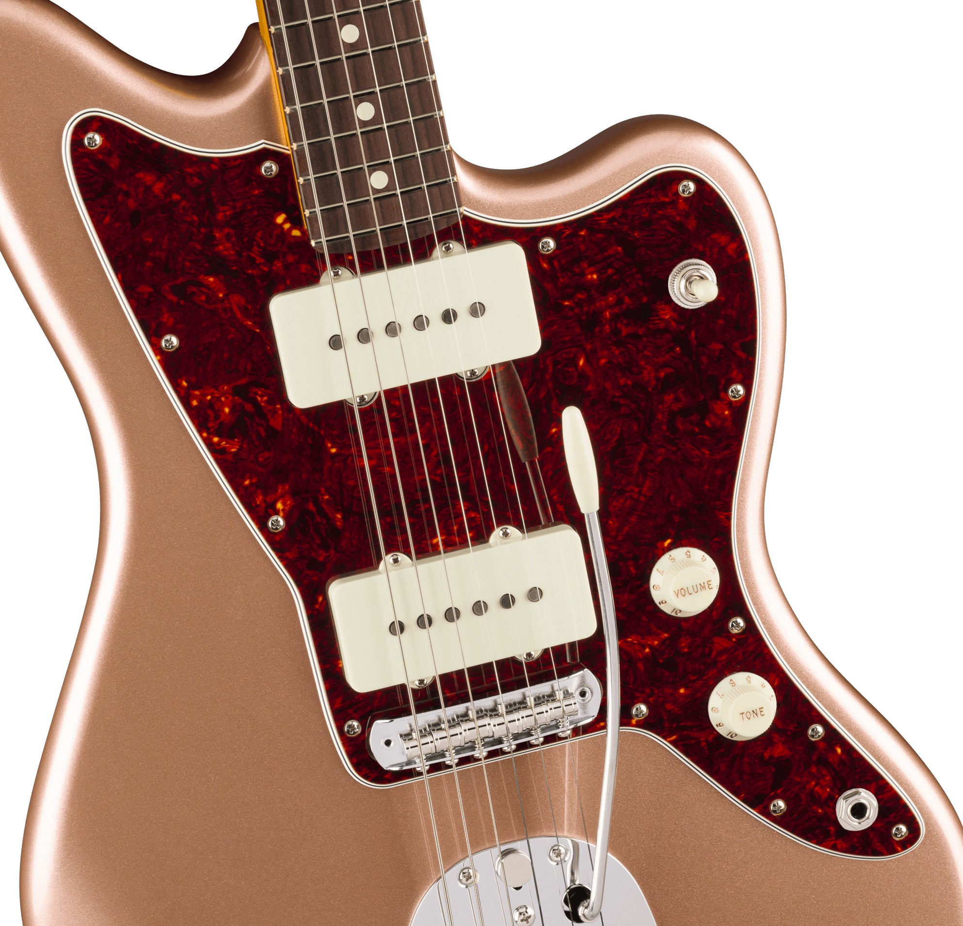 Fender American Professional Classic Jazzmaster - Faded Firemist Gold w/ Guitar Cleaning Kit