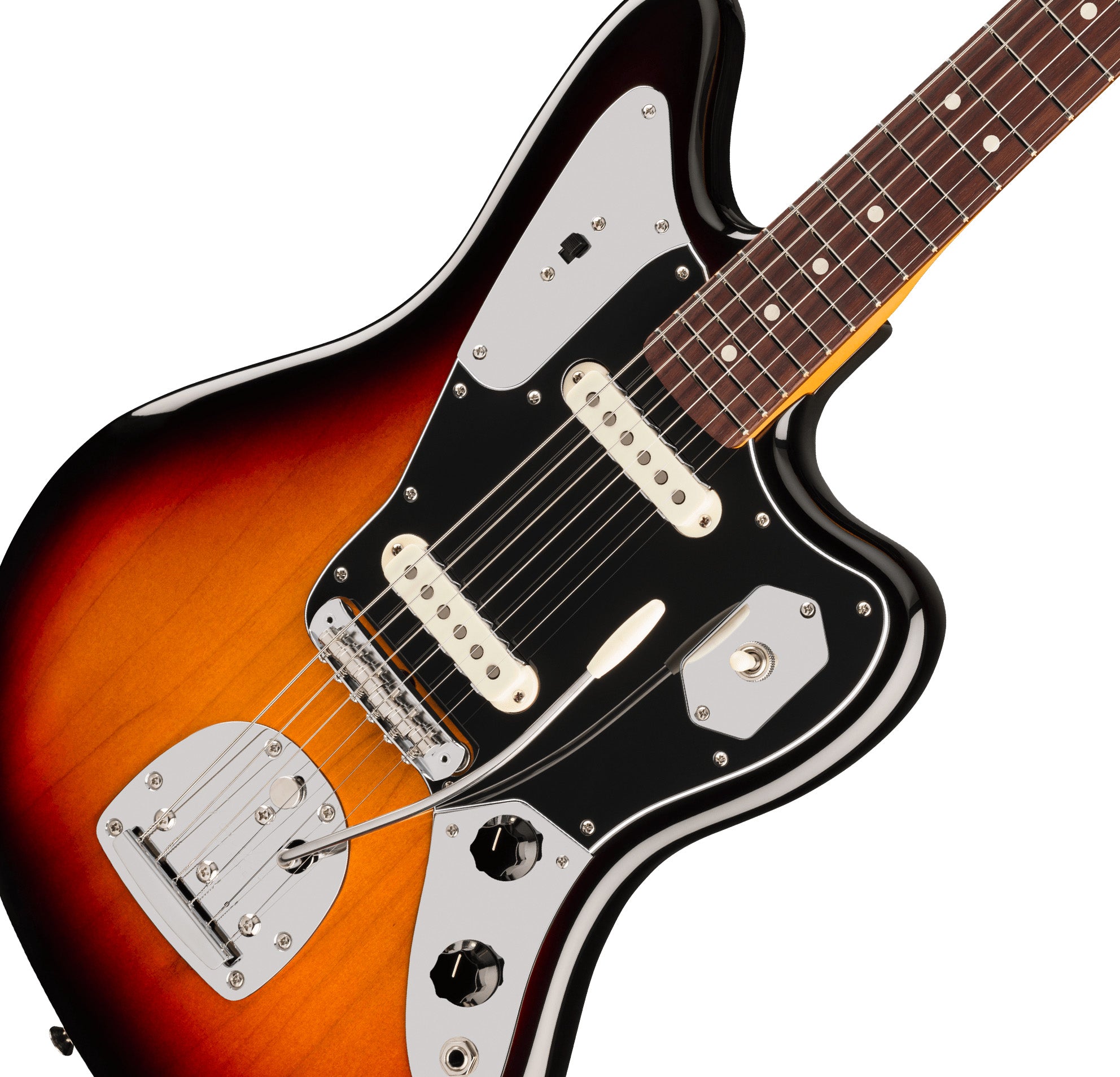 Fender American Professional Classic Jaguar - 3-Color Sunburst w/ Cleaning Kit