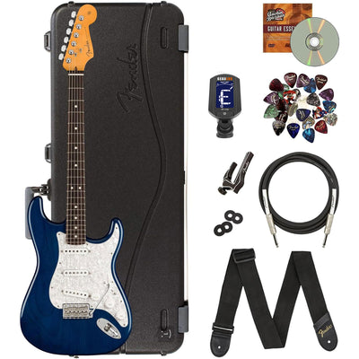 Fender Cory Wong Stratocaster - Sapphire Blue Transparent w/ Hard Case
