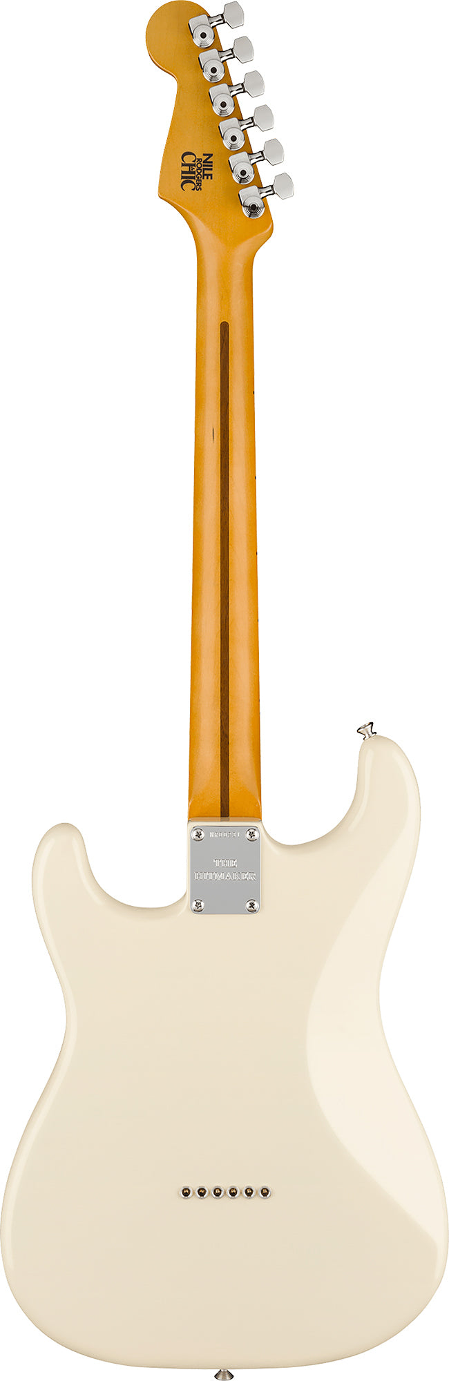 Fender Nile Rodgers Hitmaker Stratocaster - Olympic White w/ Guitar Cleaning Kit