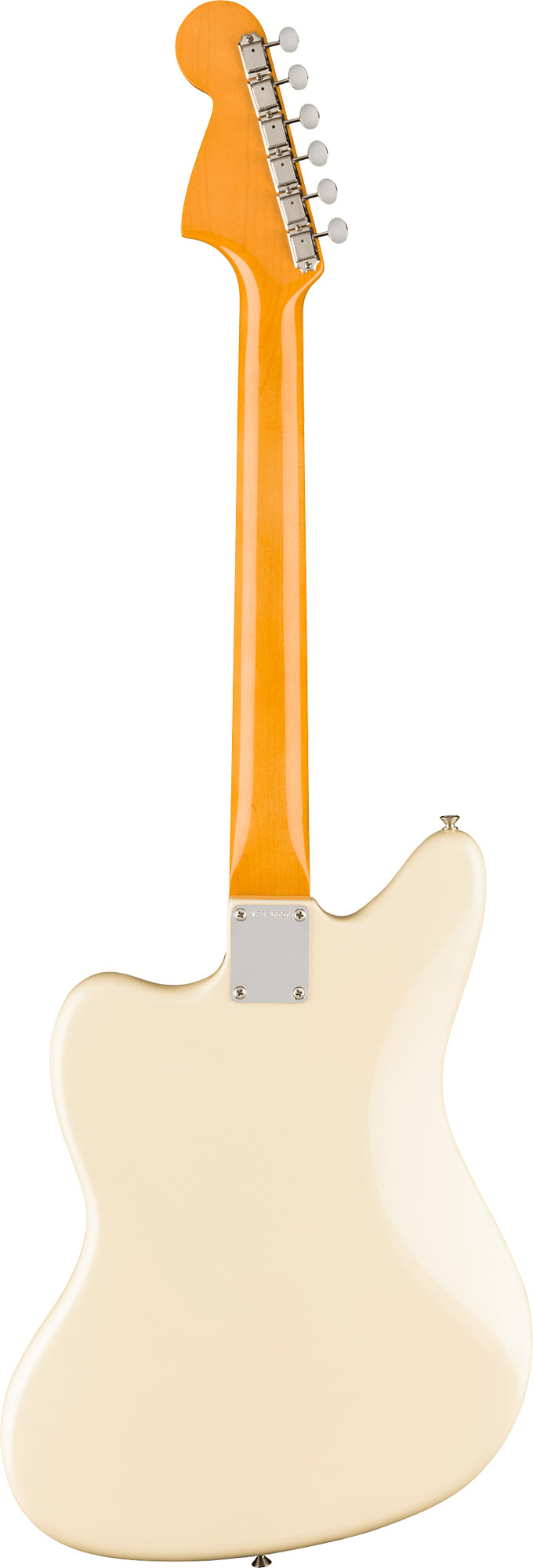 Fender Johnny Marr Jaguar - Olympic White w/ Instrument Cable