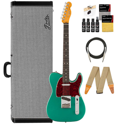 Fender Susan Tedeschi Telecaster - Aged Caribbean Mist w/ Guitar Cleaning Kit