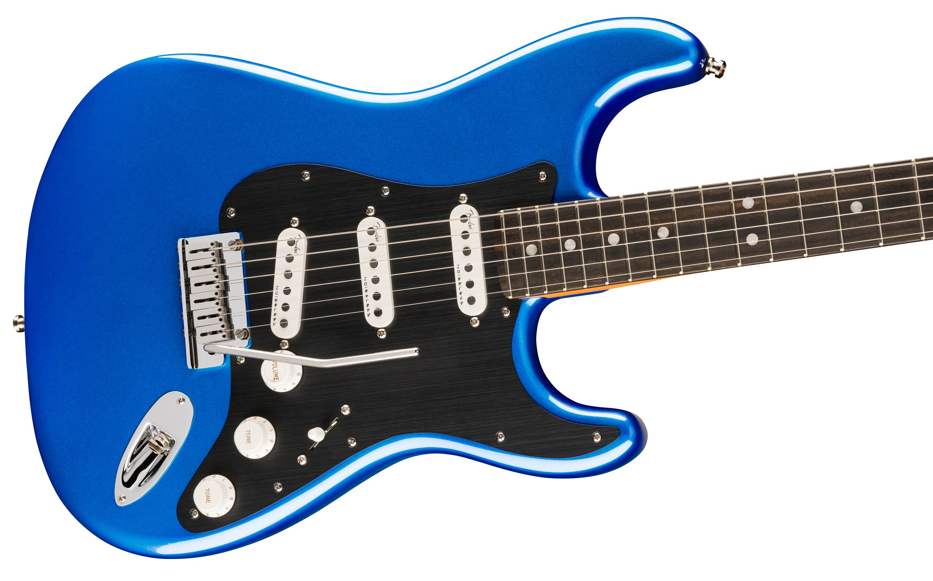 Fender American Ultra II Stratocaster - Noble Blue w/ Guitar Cleaning Kit