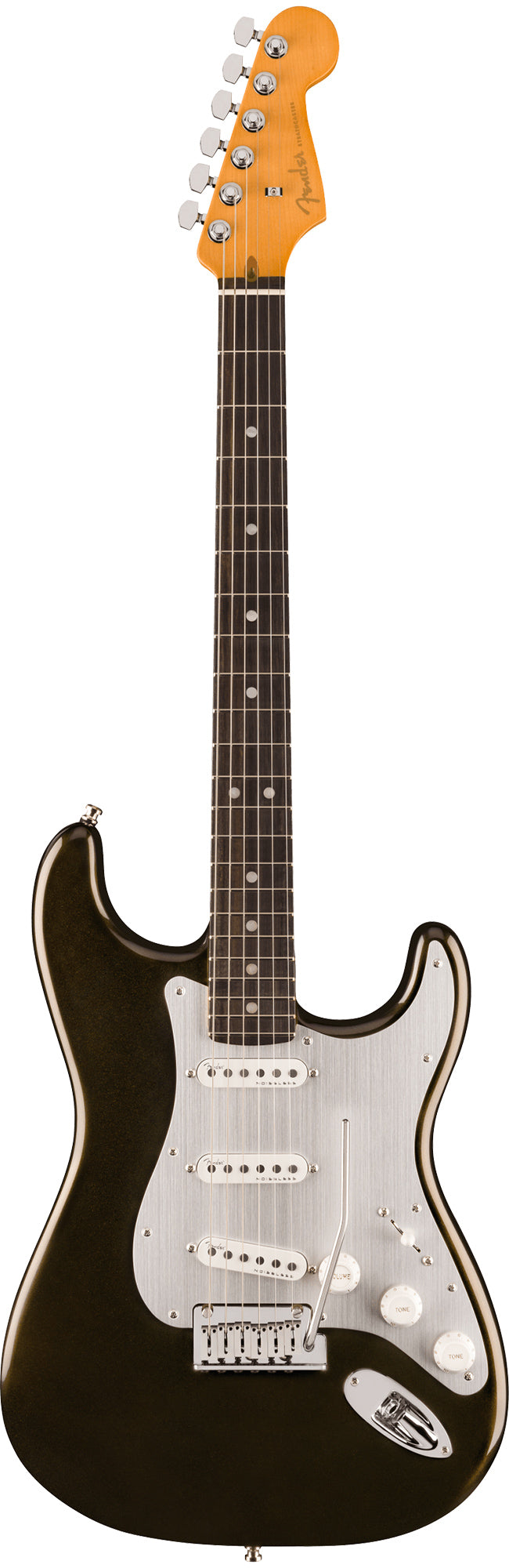Fender American Ultra II Stratocaster - Texas Tea w/ Guitar Cleaning Kit