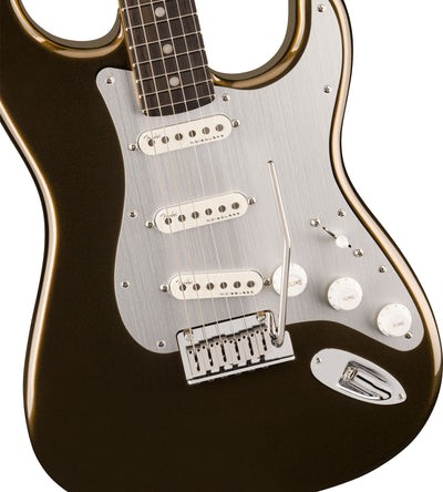 Fender American Ultra II Stratocaster - Texas Tea w/ Guitar Cleaning Kit