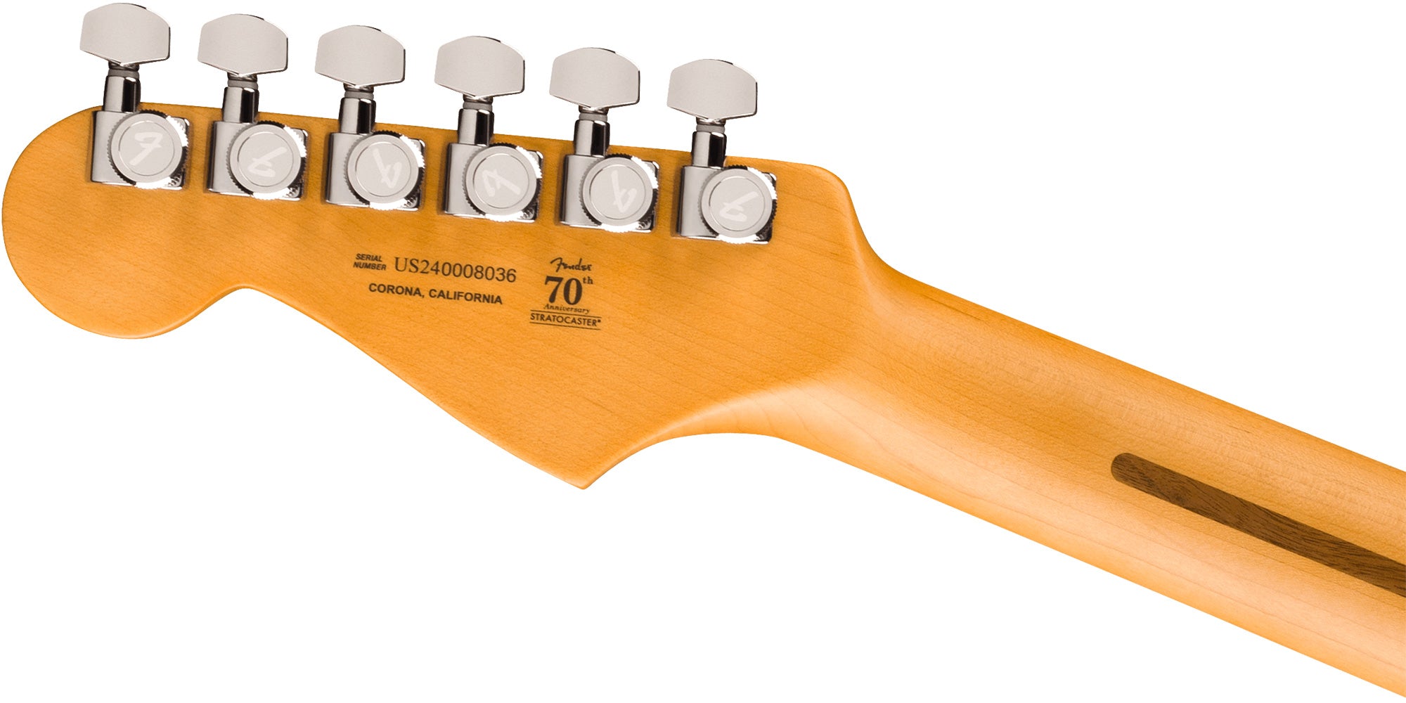 Fender American Ultra II Stratocaster - Texas Tea w/ Guitar Cleaning Kit