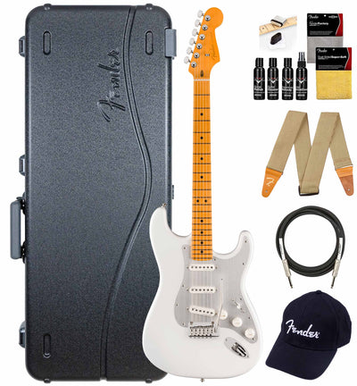 Fender American Ultra II Stratocaster - Avalanche w/ Guitar Cleaning Kit