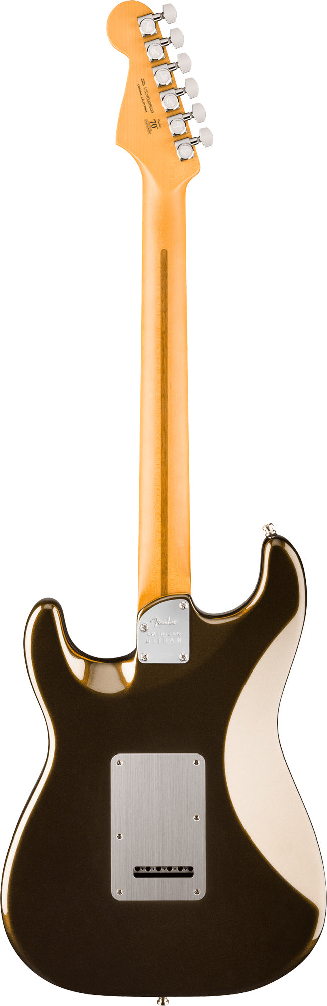 Fender American Ultra II Stratocaster HSS - Texas Tea w/ Guitar Cleaning Kit