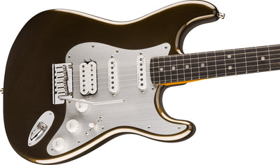 Fender American Ultra II Stratocaster HSS - Texas Tea w/ Guitar Cleaning Kit