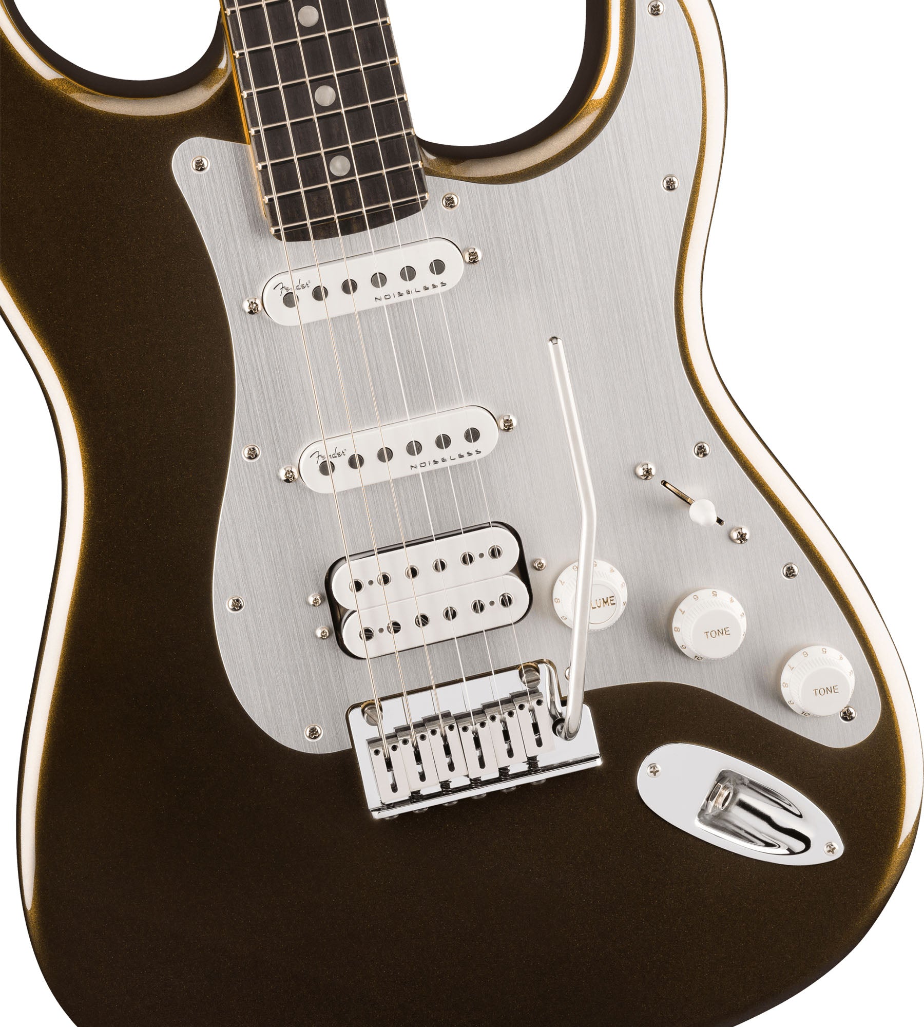 Fender American Ultra II Stratocaster HSS - Texas Tea w/ Guitar Cleaning Kit