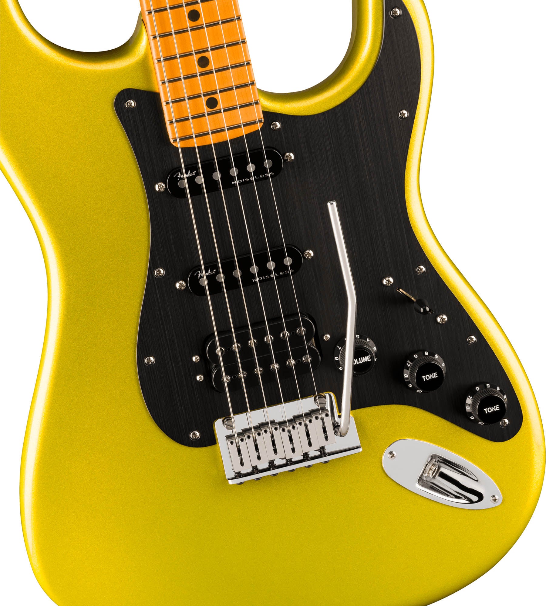 Fender American Ultra II Stratocaster HSS - Solar Flare w/ Guitar Cleaning Kit