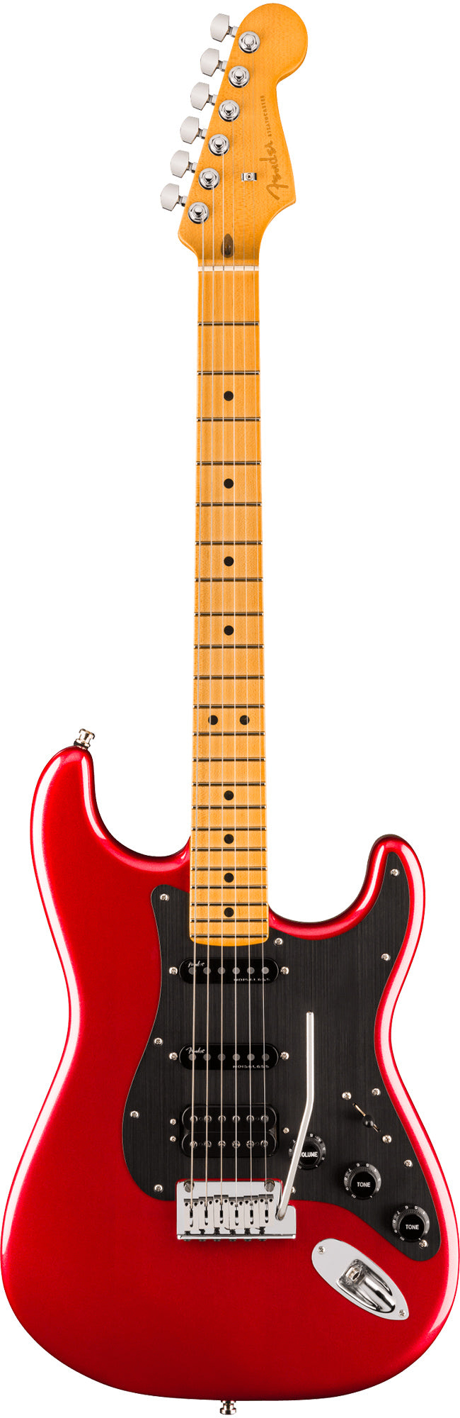 Fender American Ultra II Stratocaster HSS - Sinister Red w/ Guitar Cleaning Kit