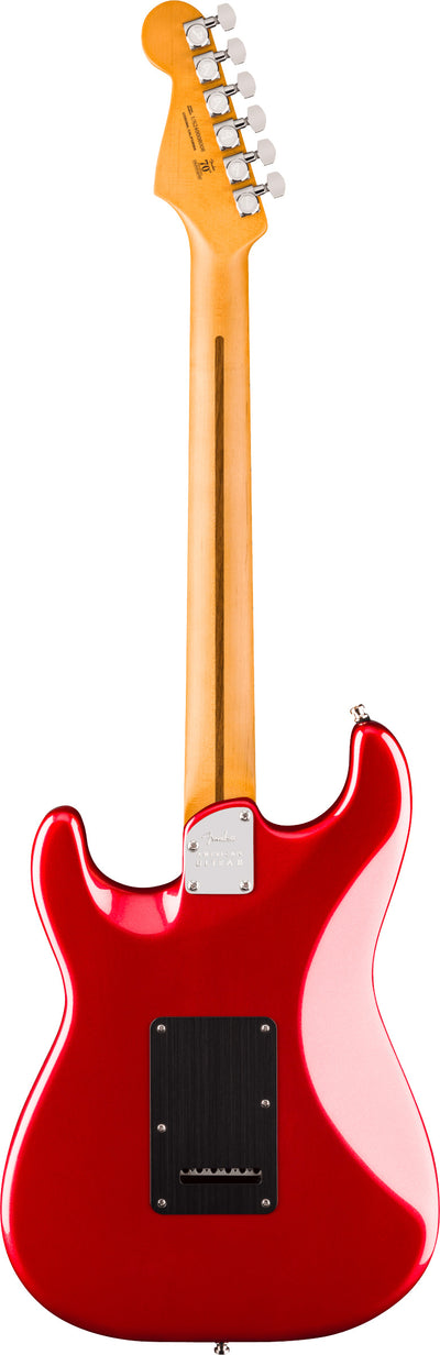 Fender American Ultra II Stratocaster HSS - Sinister Red w/ Guitar Cleaning Kit