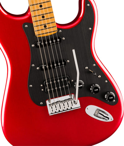 Fender American Ultra II Stratocaster HSS - Sinister Red w/ Guitar Cleaning Kit