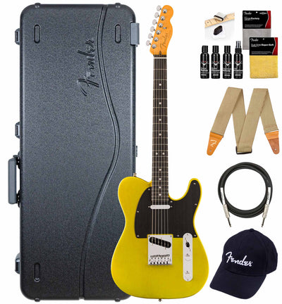 Fender American Ultra II Telecaster - Solar Flare w/ Guitar Cleaning Kit