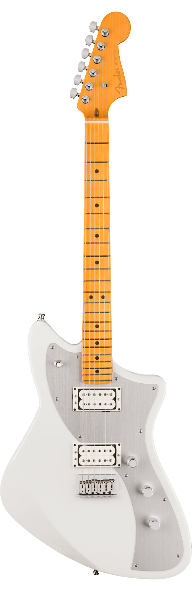Fender American Ultra II Meteora - Avalanche w/ Guitar Cleaning Kit