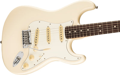 Fender Jeff Beck Stratocaster - Olympic White w/ Guitar Care Kit
