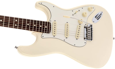 Fender Jeff Beck Stratocaster - Olympic White w/ Tweed Hard Case