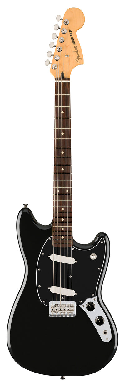 Fender Player II Mustang - Black w/ Cleaning Kit