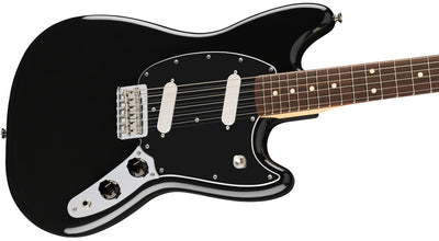 Fender Player II Mustang - Black w/ Cleaning Kit