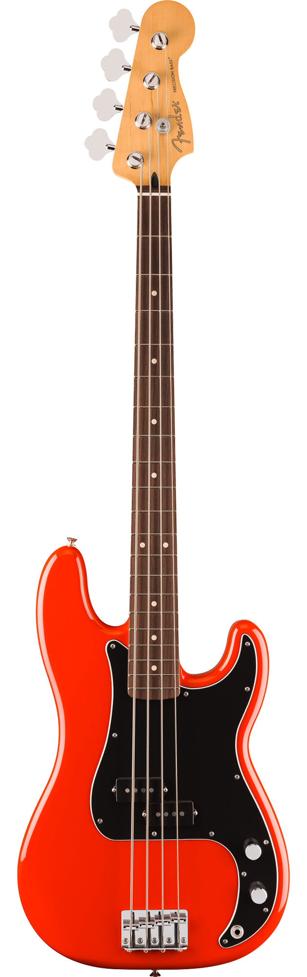 Fender Player II Precision Bass - Coral Red w/ Cleaning Kit