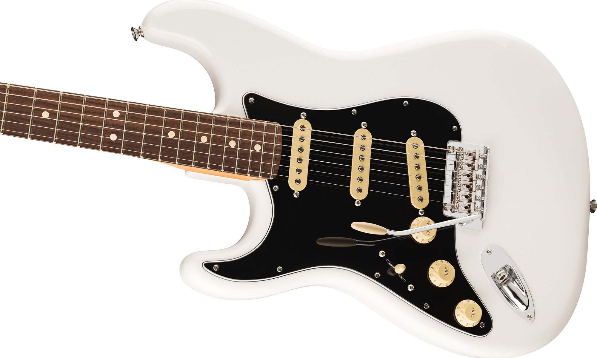 Fender Player II Stratocaster, Left Handed - Polar White w/ Cleaning Kit