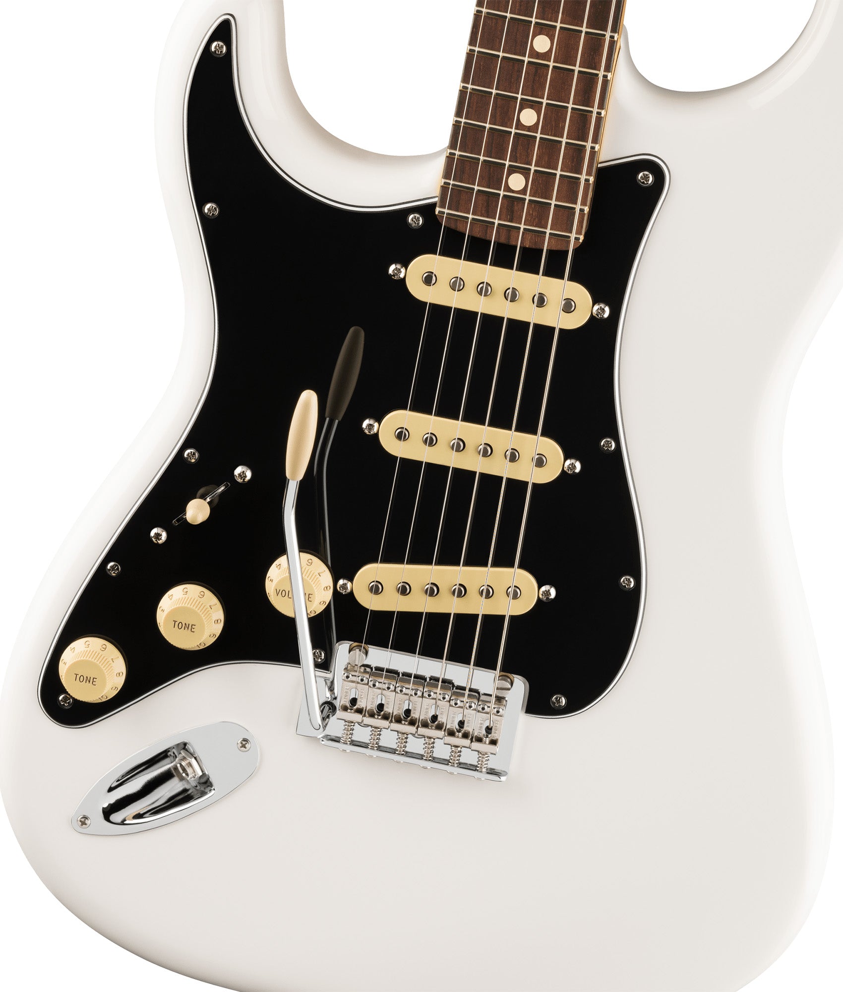 Fender Player II Stratocaster, Left Handed - Polar White w/ Cleaning Kit