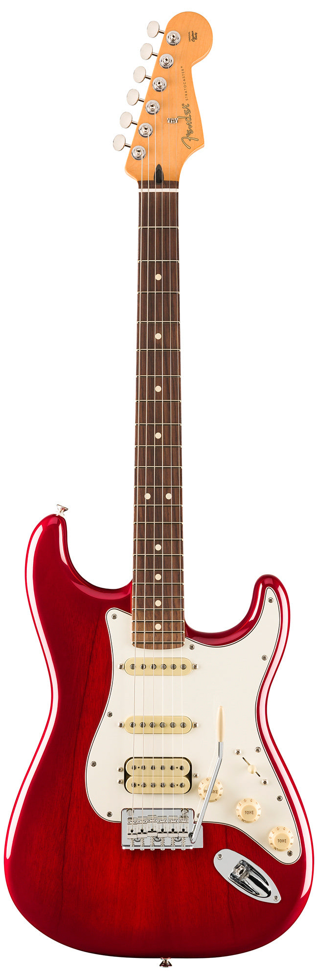Fender Player II Stratocaster HSS - Transparent Cherry Burst w/ Cleaning Kit