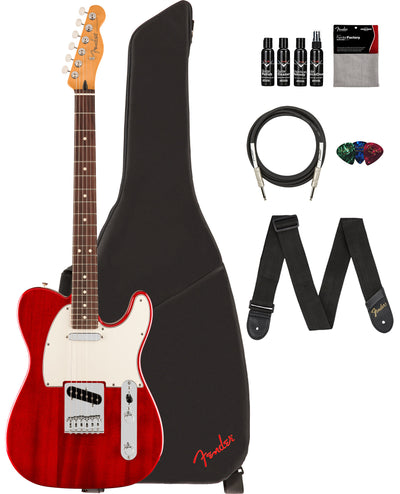 Fender Player II Telecaster - Transparent Cherry w/ Cleaning Kit