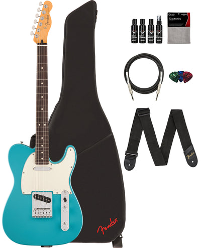 Fender Player II Telecaster - Aquatone Blue w/ Cleaning Kit