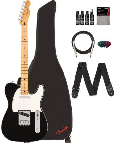Fender Player II Telecaster - Black w/ Cleaning Kit