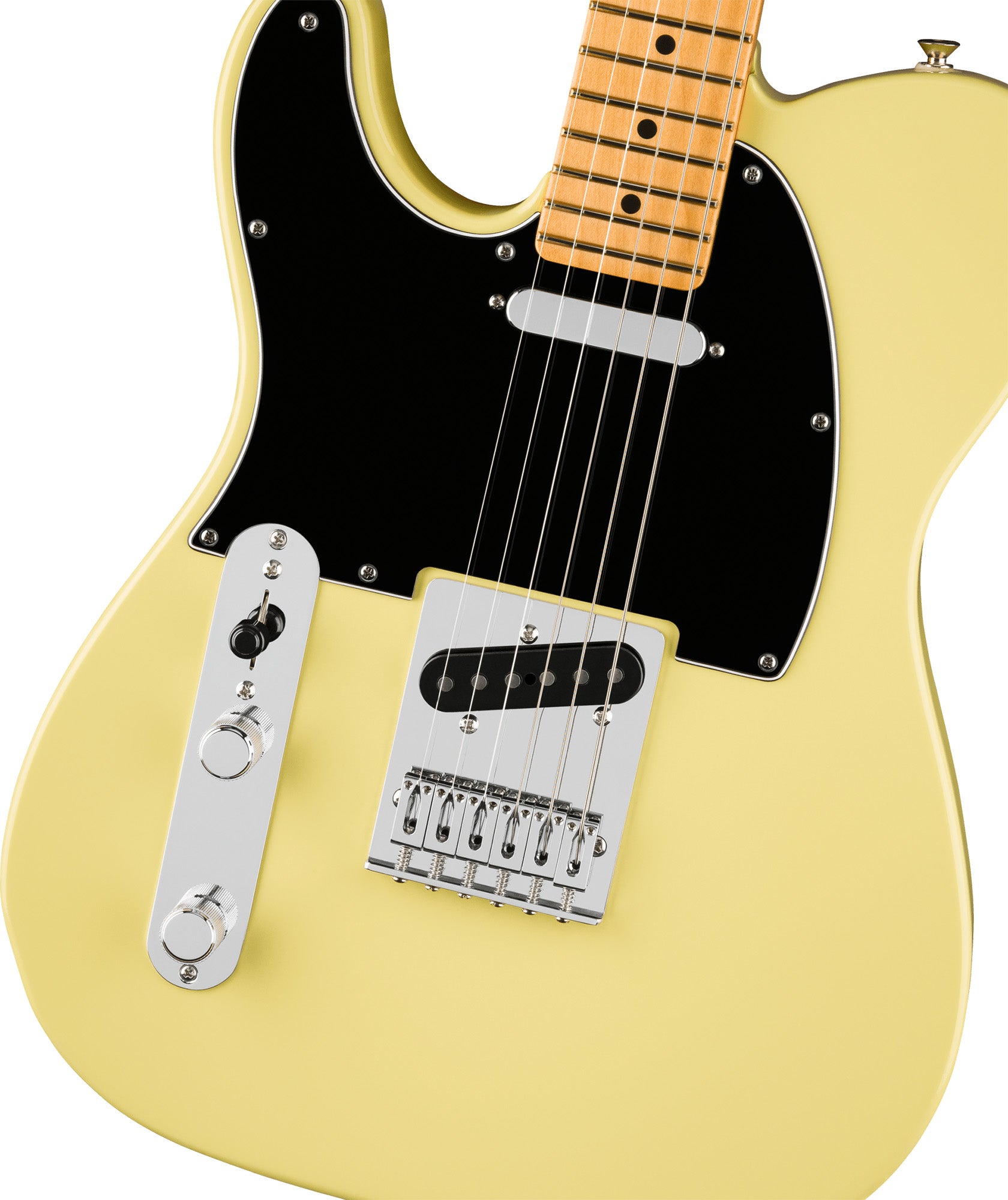 Fender Player II Telecaster, Left Handed - Hialeah Yellow w/ Cleaning Kit