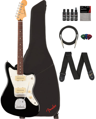 Fender Player II Jazzmaster - Black w/ Cleaning Kit