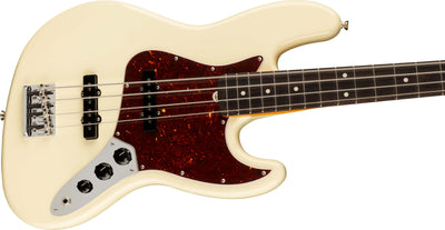 Fender American Professional II Jazz Bass - Olympic White w/ Deluxe Case